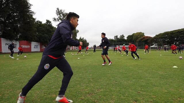 Entrenamiento de Chivas