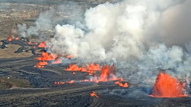 Volcán Kilauea hace erupción: septiembre 2023