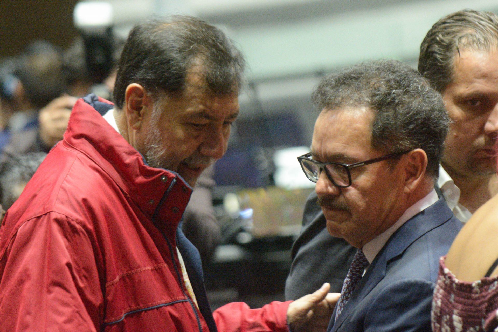 Gerardo Fernández Noroña e Ignacio Mier