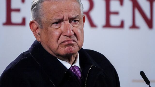 AMLO en su conferencia mañanera