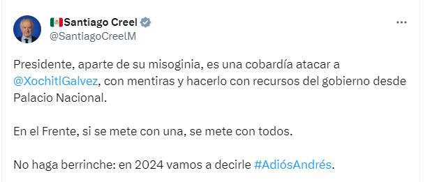 PRI, PAN y PRD se han unido para levantar la voz a favor de Xóchitl Gálvez