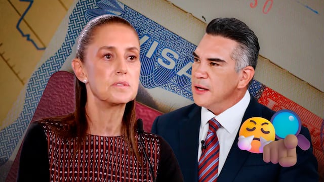 Sheinbaum recuerda que Alejandro Moreno conserva la visa pese a investigación
