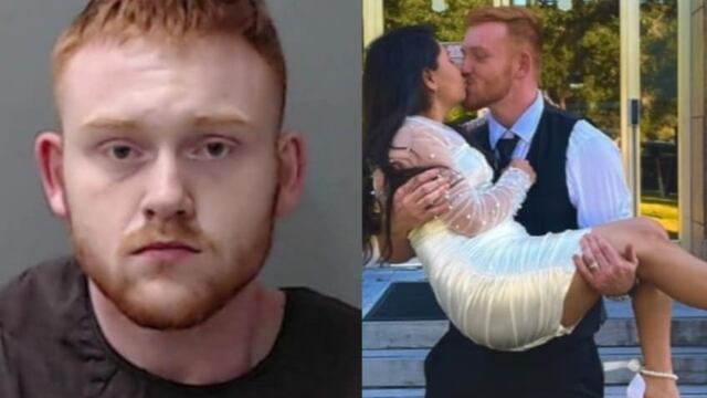 Angie Díaz y su esposo Jared Dicus