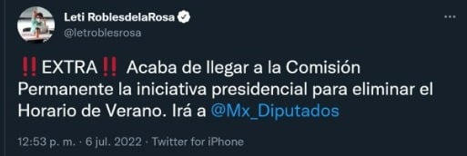 Iniciativa de AMLO para eliminar el horario de verano
