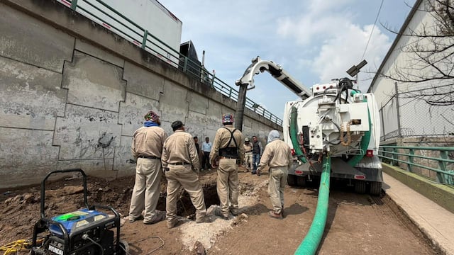 Cuautitlán Izcalli realizó tres reparaciones hidráulicas para mejorar el suministro y reducir fugas de agua.