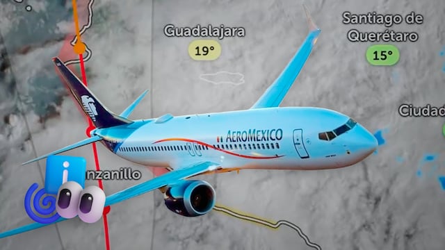 Aeroméxico activa política especial para pasajeros afectados por la tormenta Simón