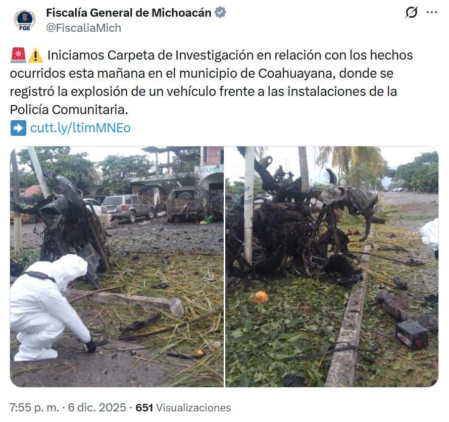 Fiscalía de Michoacán