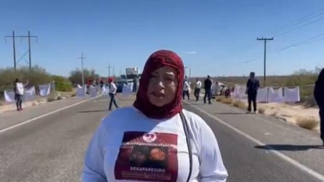 Ceci Flores se disculpa por el bloqueo de la carretera Hermosillo-Bahía de Kino.