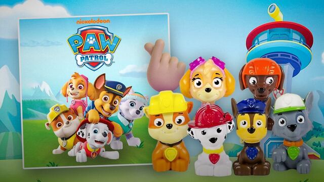 Set Paw Patrol 6 mini figuras