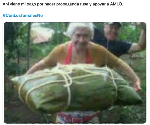 Memes sobre los tamales y la Embajada de Ucrania