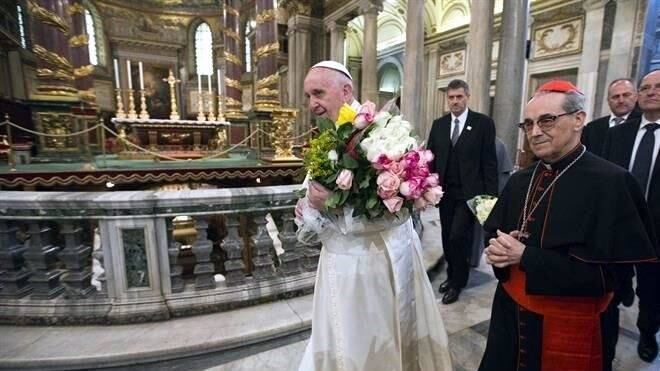 Papa ora en Roma tras gira en México