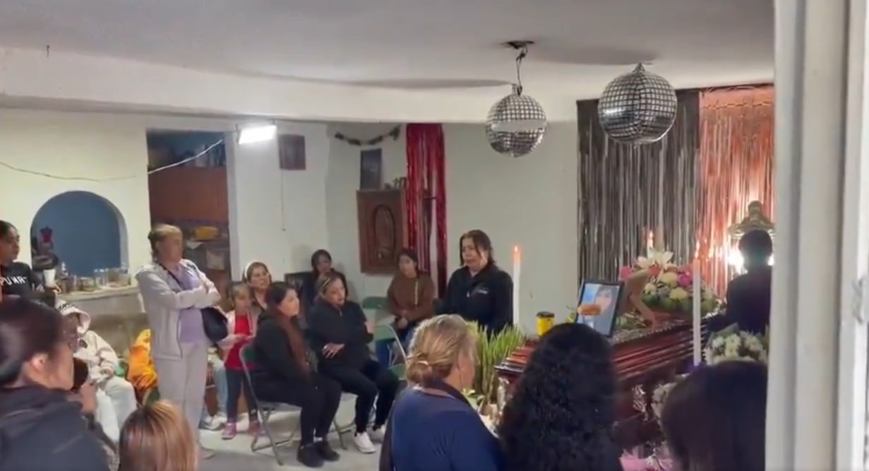Despiden a Blanca Adriana Vázquez en Puebla