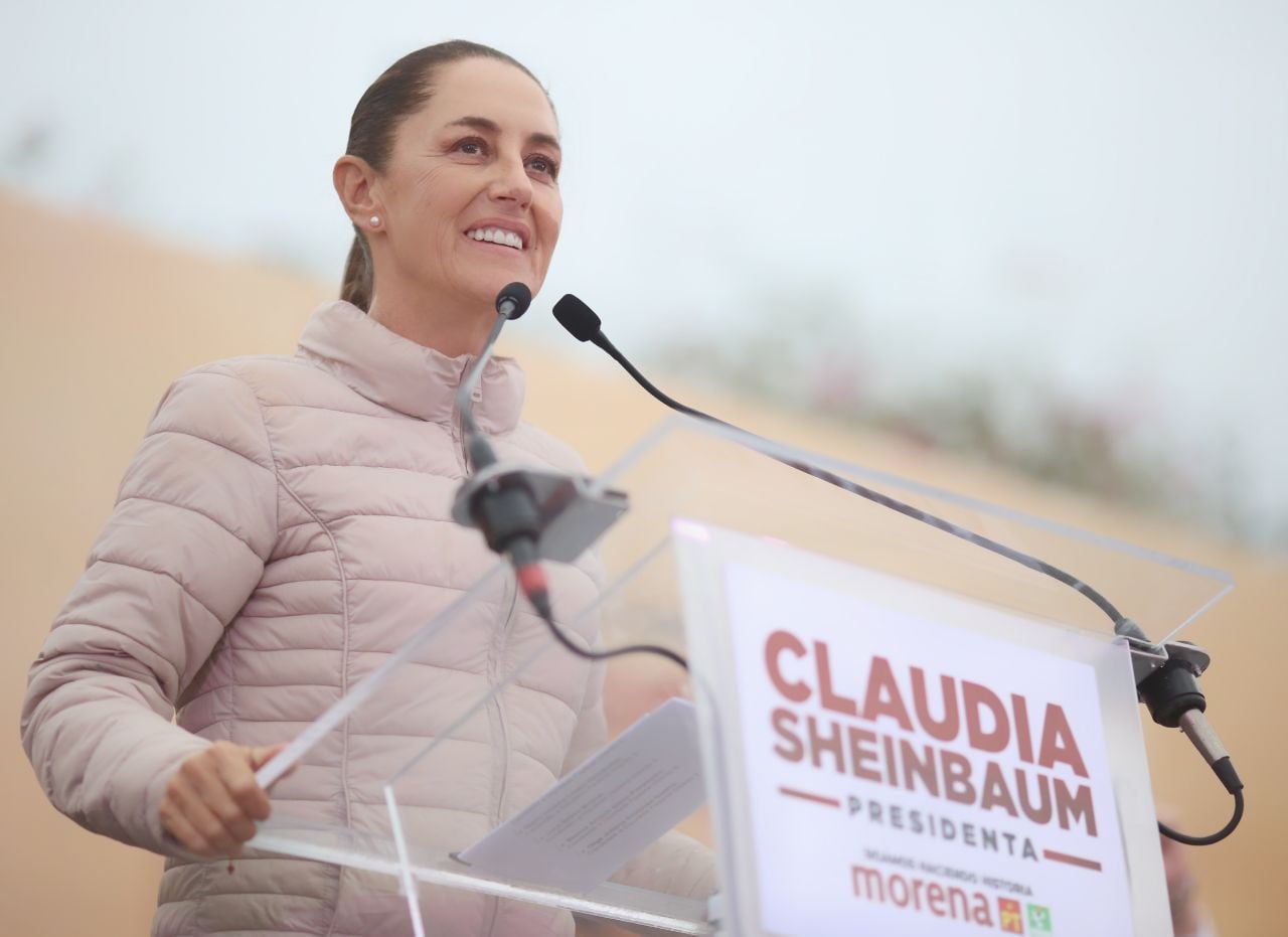 Campaña presidencial de Claudia Sheinbaum en Río Bravo, Tamaulipas