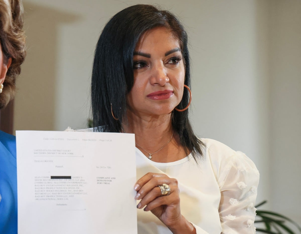 Thalia Graves, víctima de Puff Daddy Sean Combs.