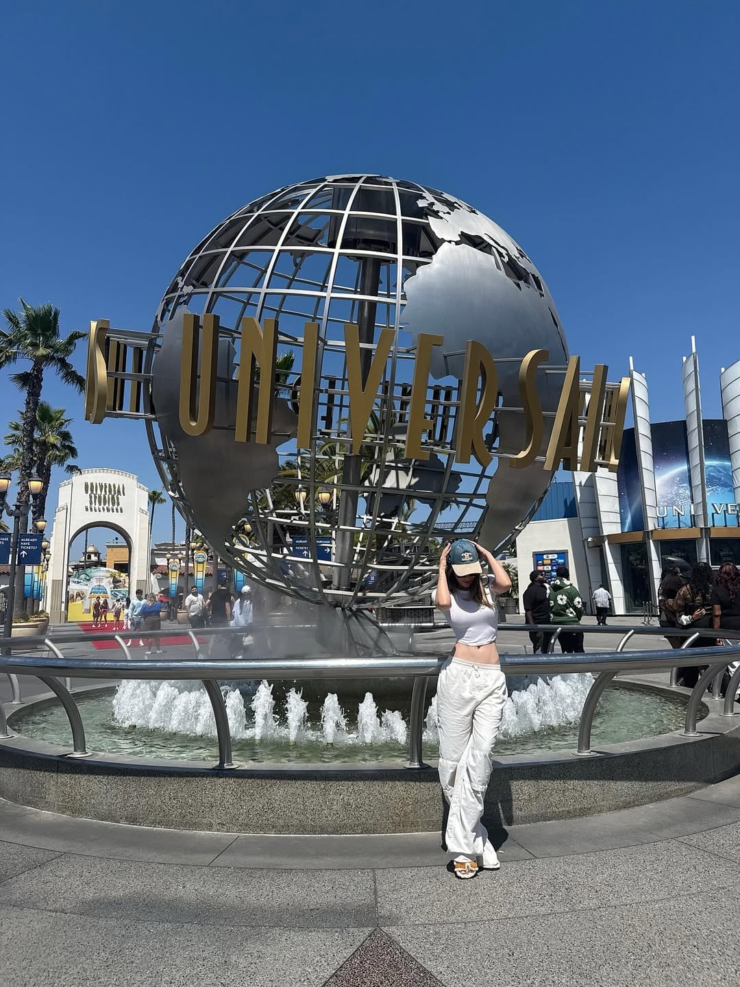 Belinda en Universal Studios