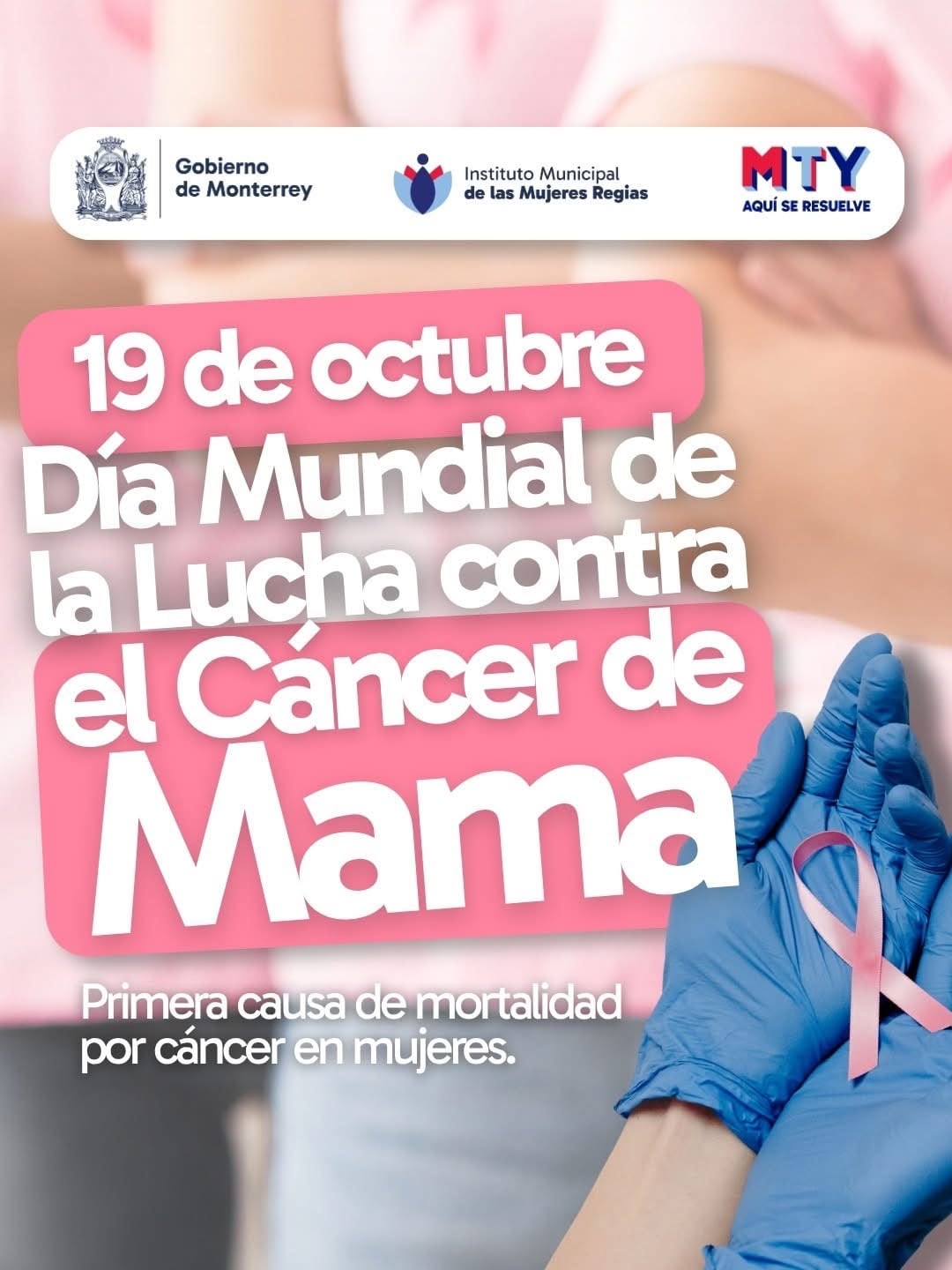 Monterrey refuerza acciones contra cáncer de mama
