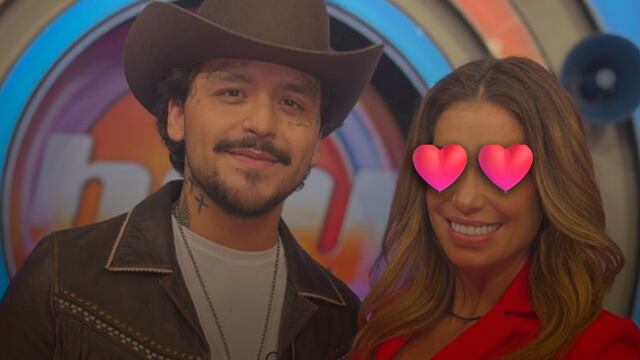 Aseguran que a Andrea Escalona le brillaban los ojos al estar junto a Christian Nodal