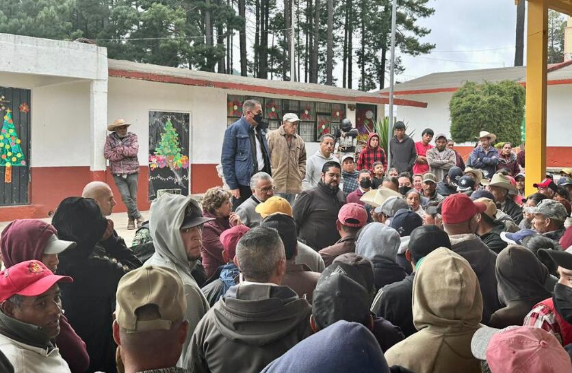 Delfina Gómez visita Texcaltitlán