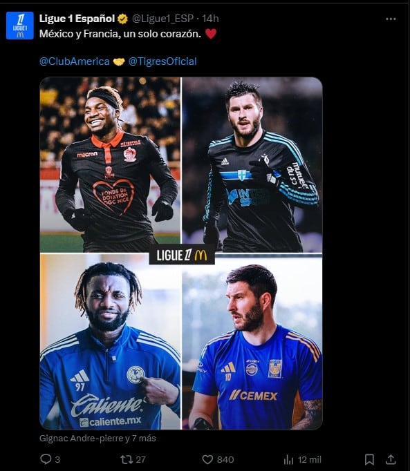 Ligue 1 desata la polémica al comparar a Saint-Maximin con Gignac