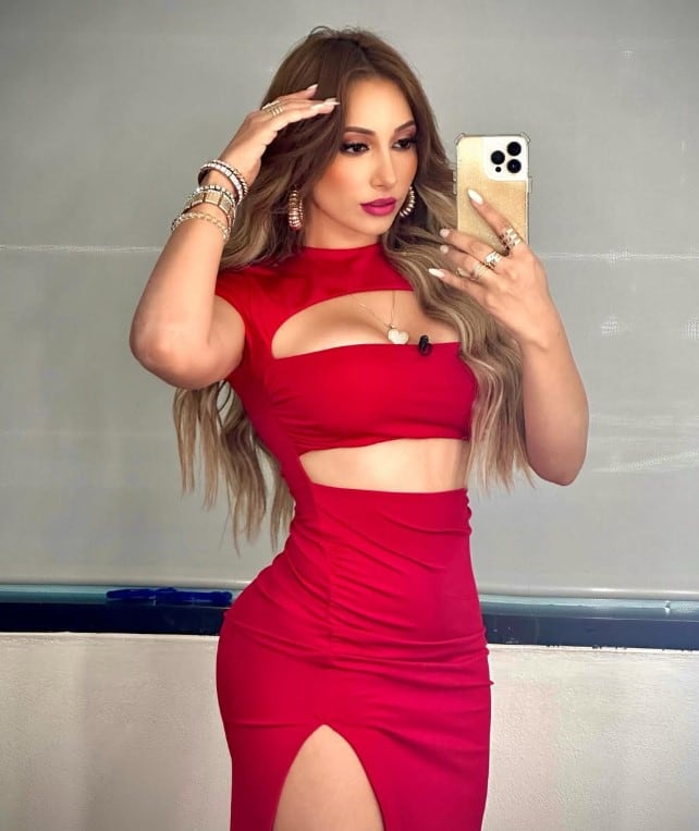 Raquel Escalante, presentadora de TV Azteca y ex Miss Guatemala