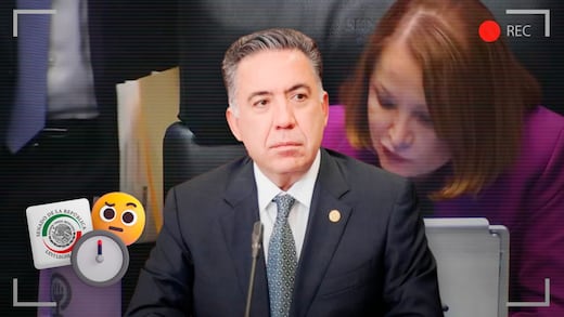 Enrique Inzunza regresa de madrugada al Senado tras solicitar licencia