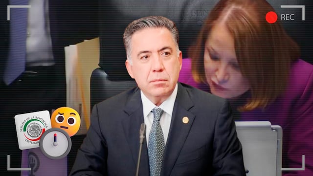 Enrique Inzunza regresa de madrugada al Senado tras solicitar licencia