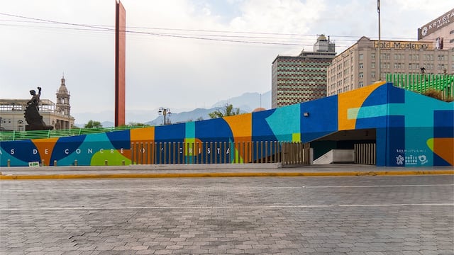 Arte urbano rumbo al Mundial 2026: Inauguran mural monumental en Estación Zaragoza