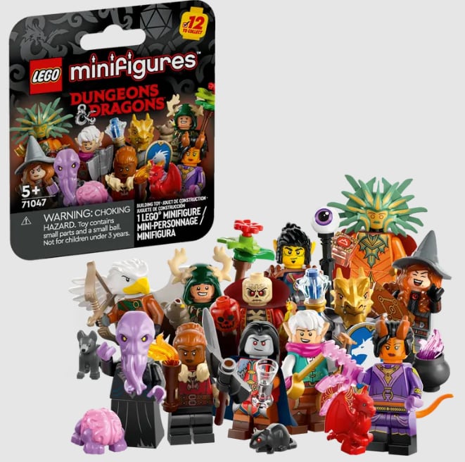 Minifiguras LEGO de Dungeons and Dragons