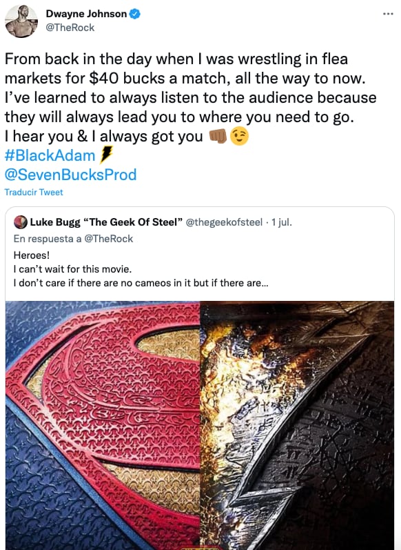 Dwayne Johnson estaría detrás del regreso de Henry Cavill como Superman