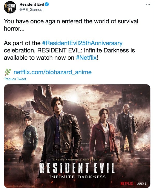 Resident Evil Infinite Darkness