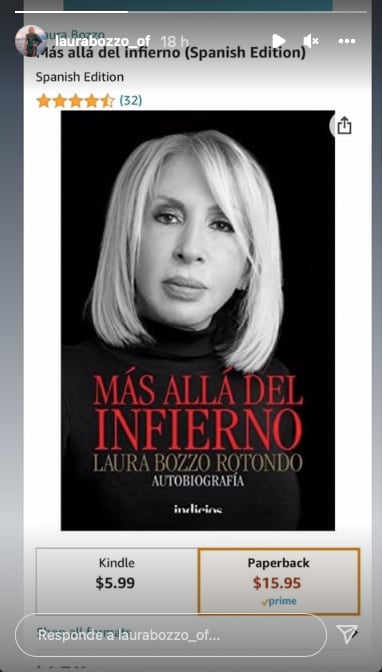 Laura Bozzo presume que su autobiografía fue éxito de ventas en Amazon
