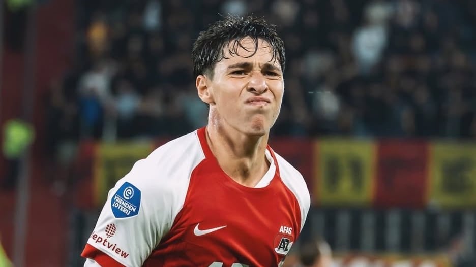 Mateo Chávez brilla en el triunfo del AZ Alkmaar en la Eredivisie
