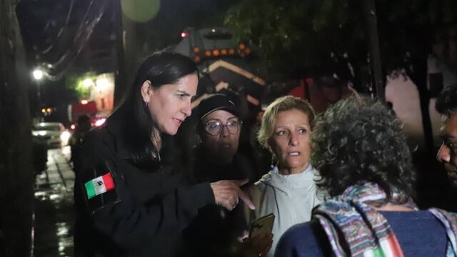 Lía Limón supervisa zonas afectadas por lluvias