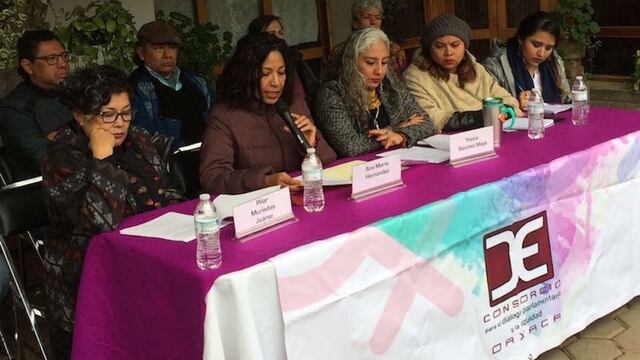 Integrantes de Consorcio para el Diálogo Parlamentario y la Equidad Oaxaca