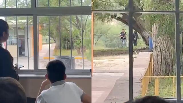 Sujetos armados en secundaria de Zacatecas