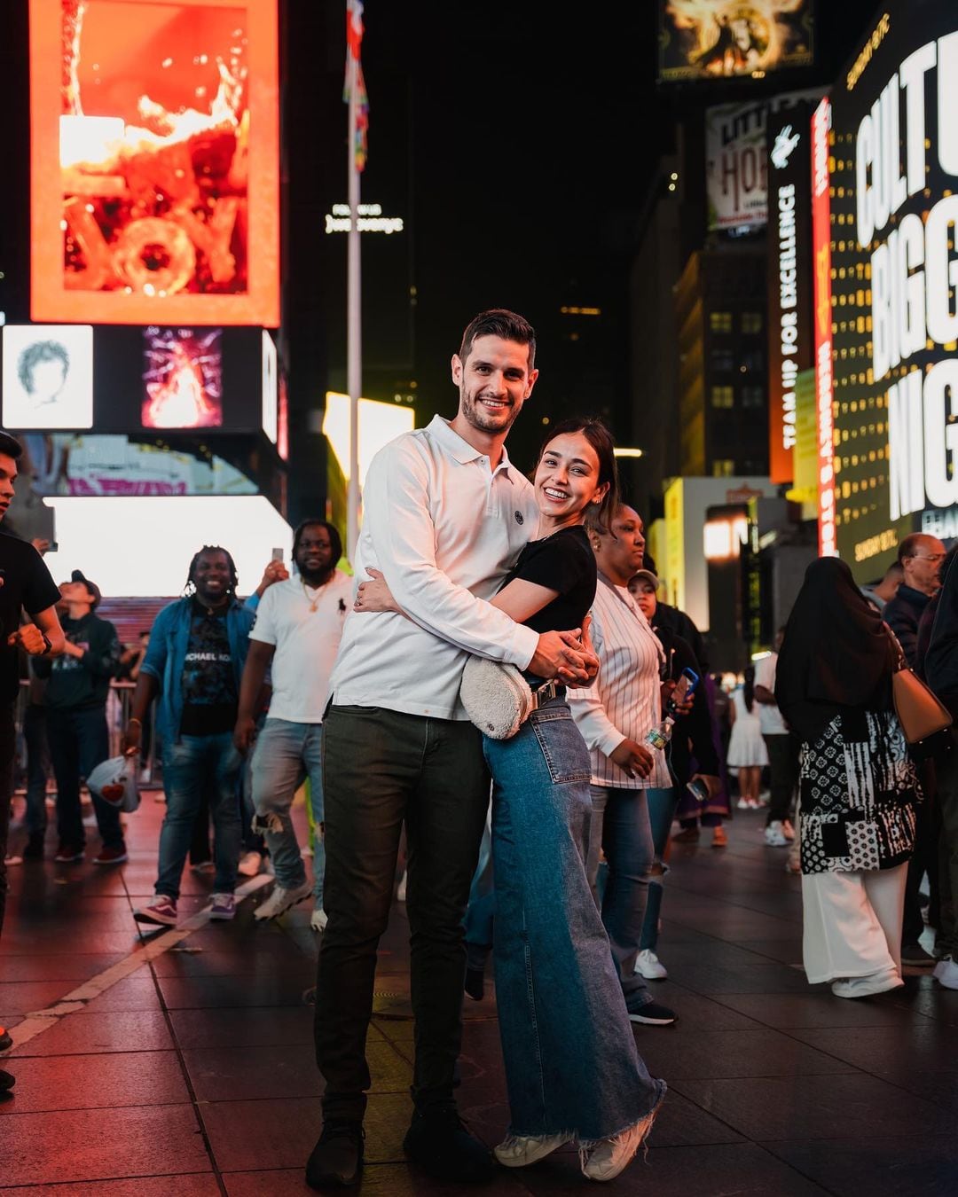 Karina Puente y Adrián Marcelo