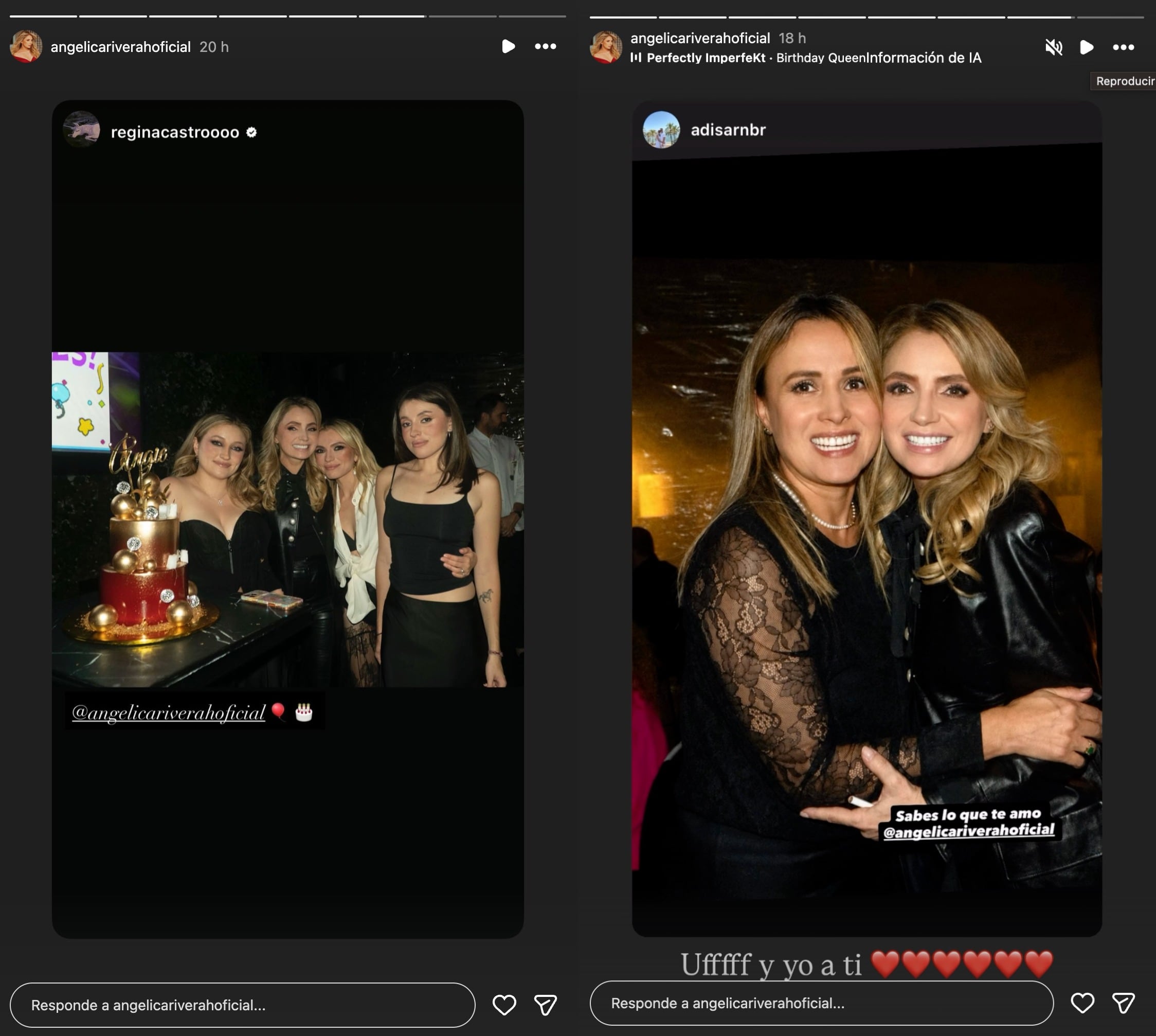 Angélica Rivera celebra su cumpleaños