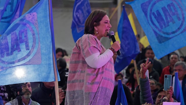 Xóchitl Gálvez, precandidata a la presidencia por el Frente Amplio por México, se reunió con simpatizantes en el municipio de San Andrés Cholula.