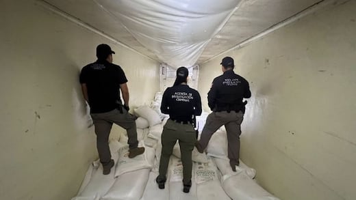 Omar García Harfuch confirma aseguramiento de 320 kilos de metanfetamina en Los Mochis, Sinaloa; detienen a 2