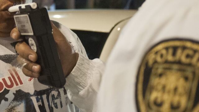 Prueba del alcoholímetro