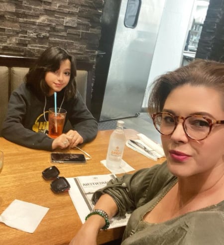 Alicia Machado con su hija, Dinorah Valentina.