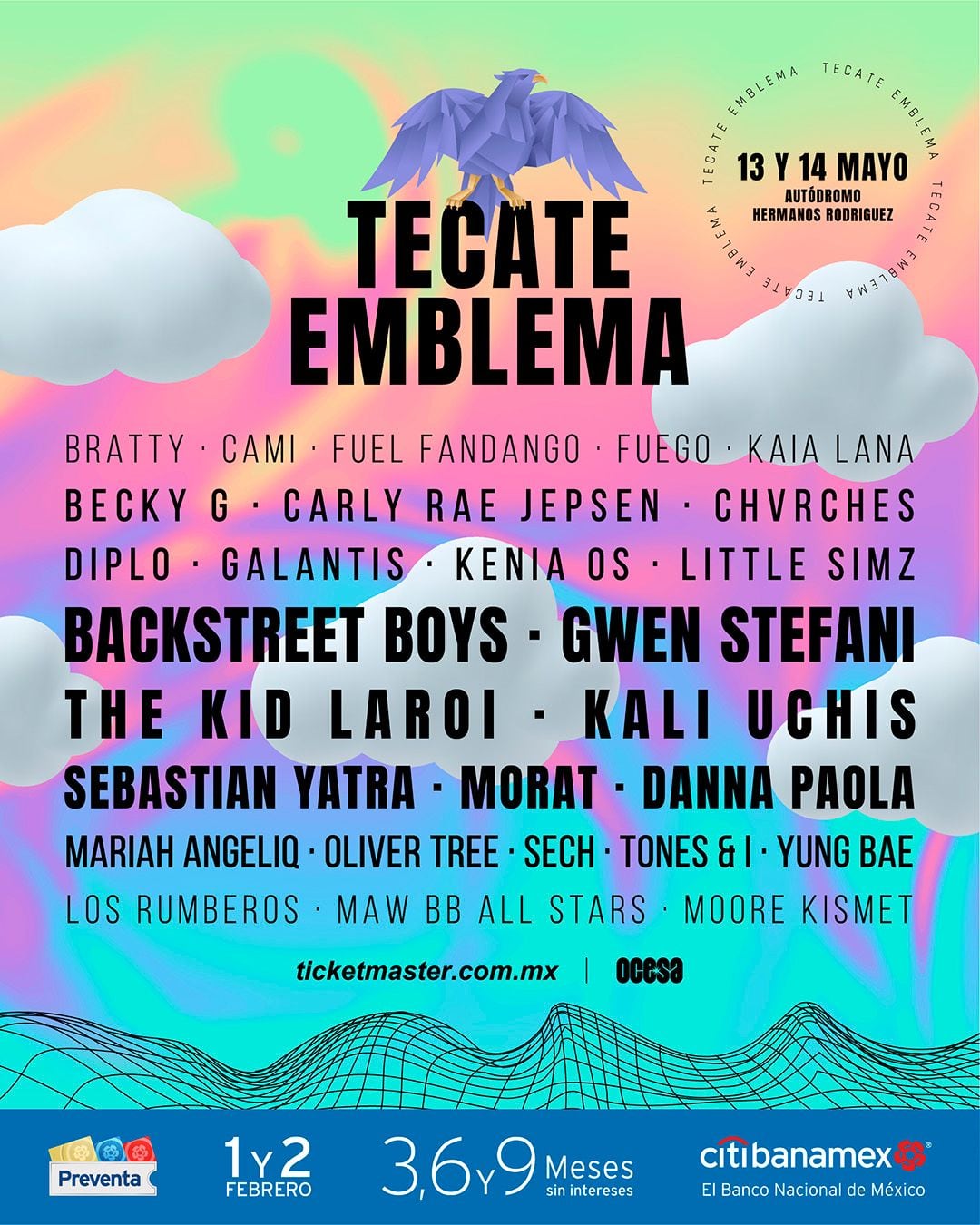Cartel Tecate Emblema