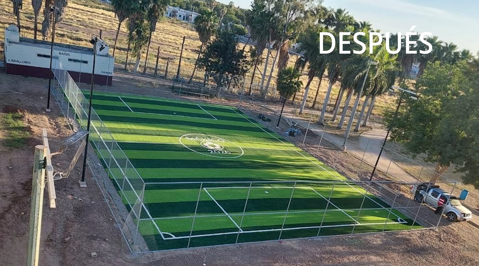 Sheinbaum presenta la construcción y rehabilitación de más de 4,000 canchas de futbol en México