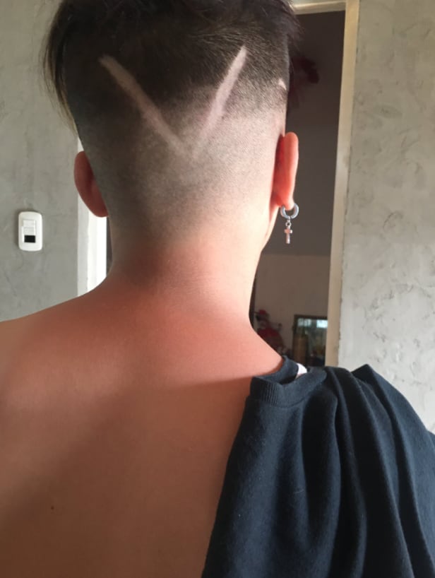 Corte de cabello fallido