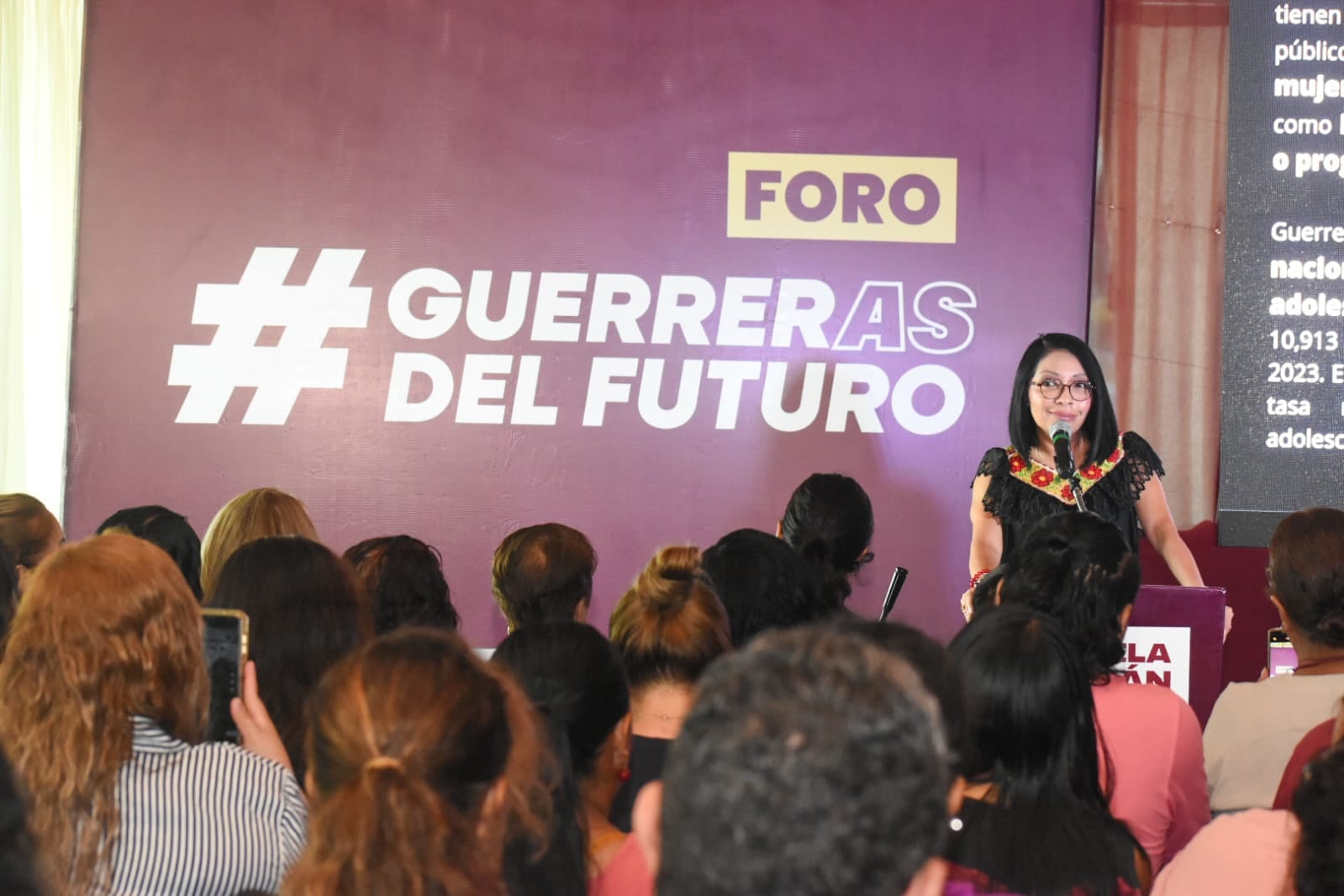 Esthela Damián encabeza foro “Guerrero del Futuro: Tiempo de Mujeres”.