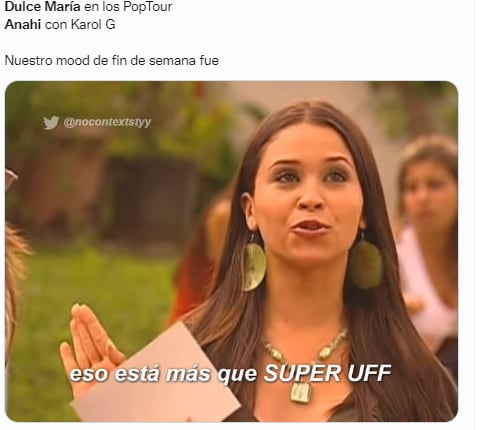 Memes RBD por Dulce María y Anahí.