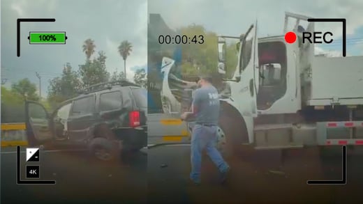 Choque múltiple en la México-Toluca: camión de carga impacta vehículos en Santa Fe