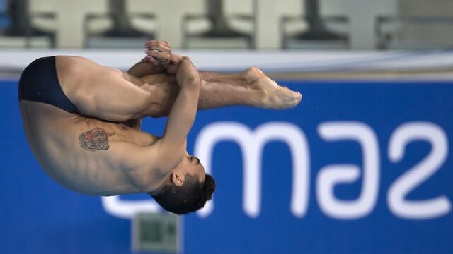 Celaya se impuso en la final individual trampoli 1m