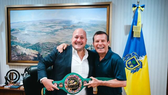 Enrique Alfaro y Julio César Chávez