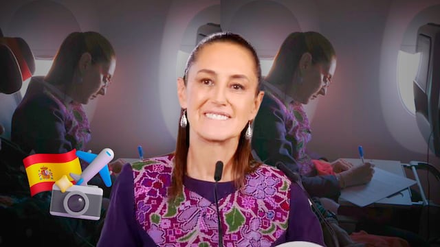 La foto que compartió Claudia Sheinbaum rumbo a Barcelona